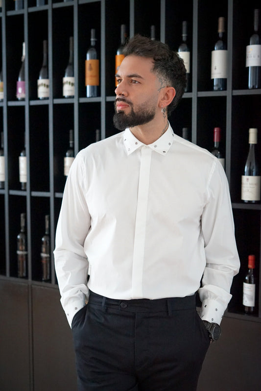 Camisa Branca Costume National CMF36002CA