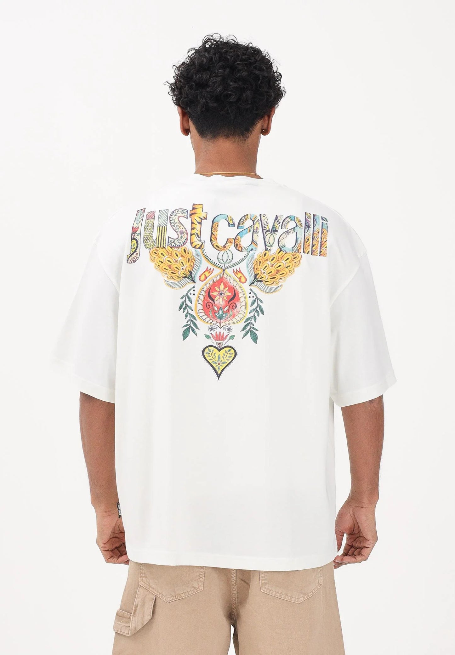 T-shirt Branca Just Cavalli SS26