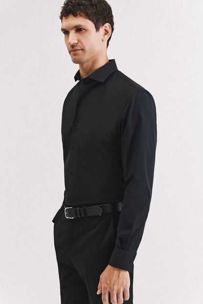 Camisa Preta Easy Iron Antony Morato