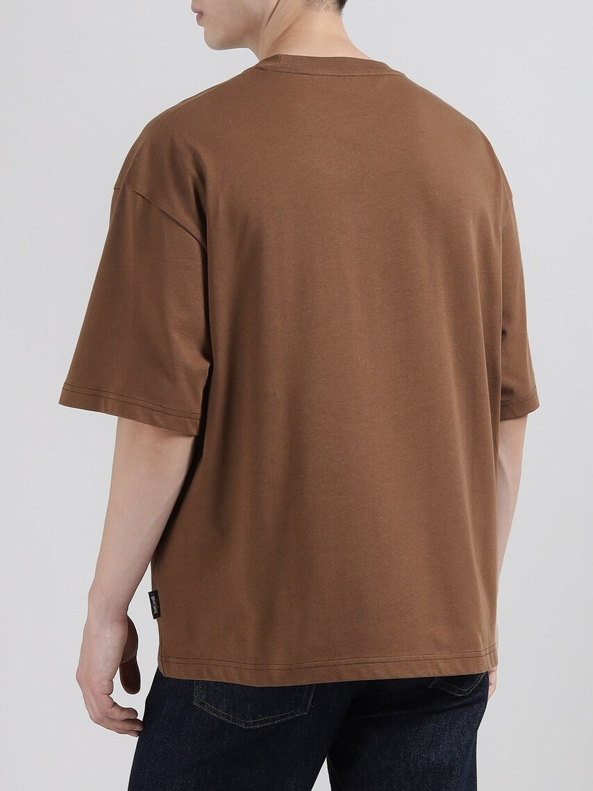 T-shirt Just Cavalli Castanha Just Cavalli