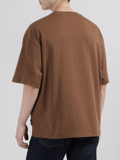 T-shirt Just Cavalli Castanha Just Cavalli