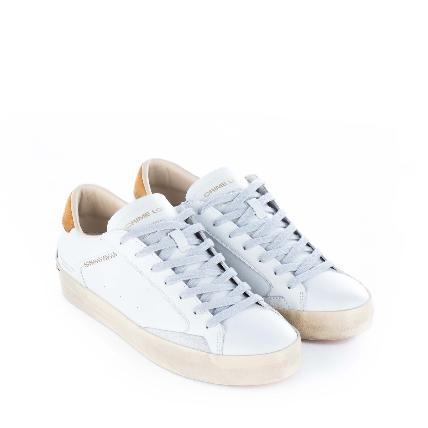 Sapatilhas Brancas Crime London SS26