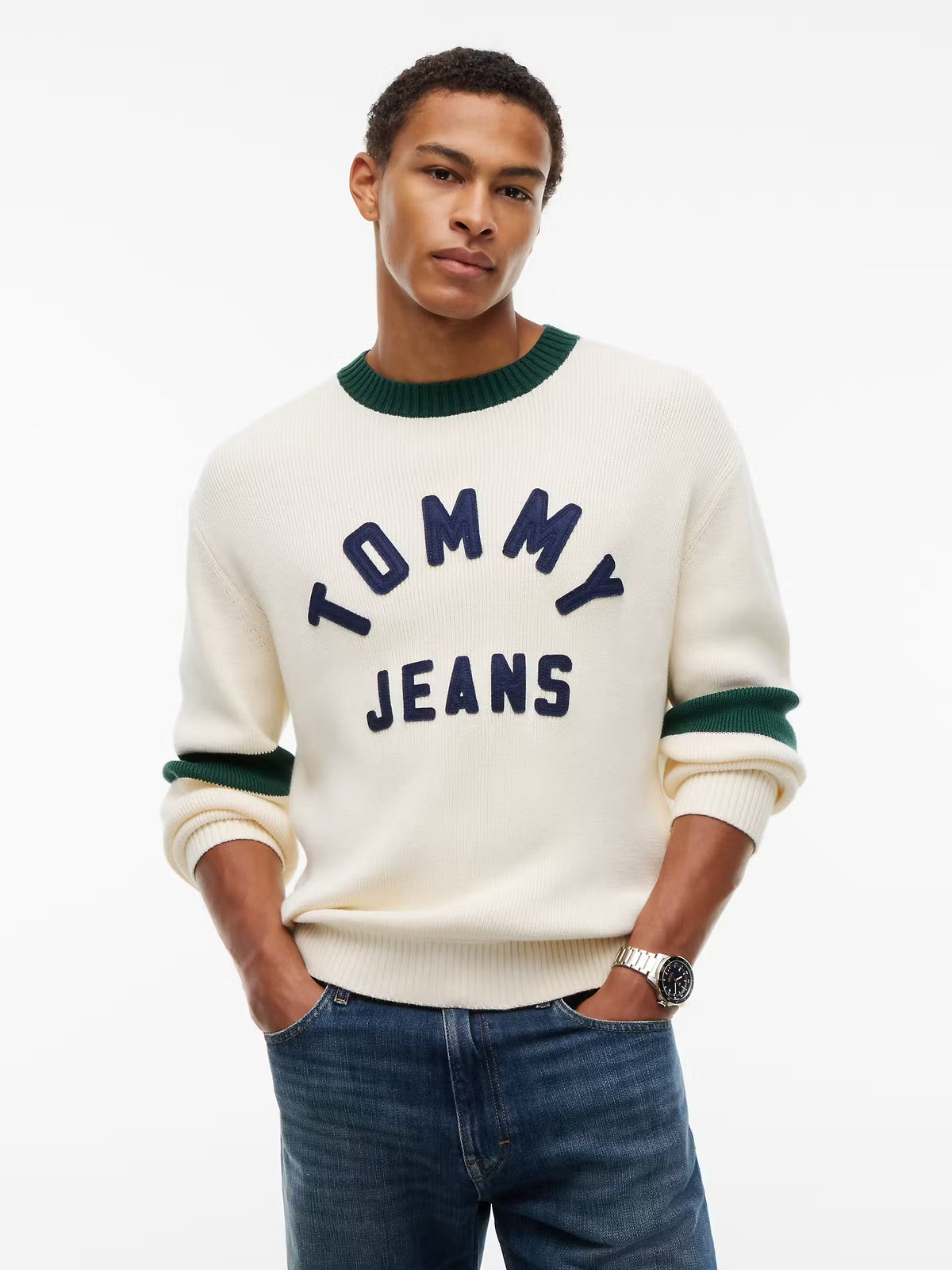 Camisola Estampada Tommy Hilfiger Creme Tommy Hilfiger