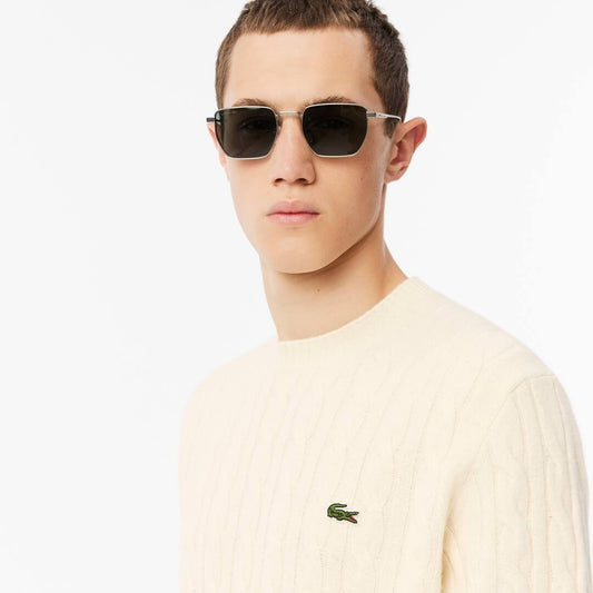 Camisola Malha Bege Lacoste FW25