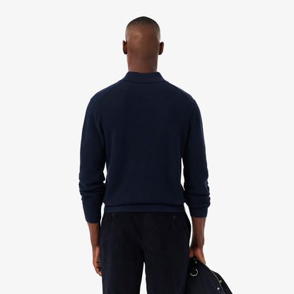 Polo Malha Azul Marinho Lacoste Lacoste