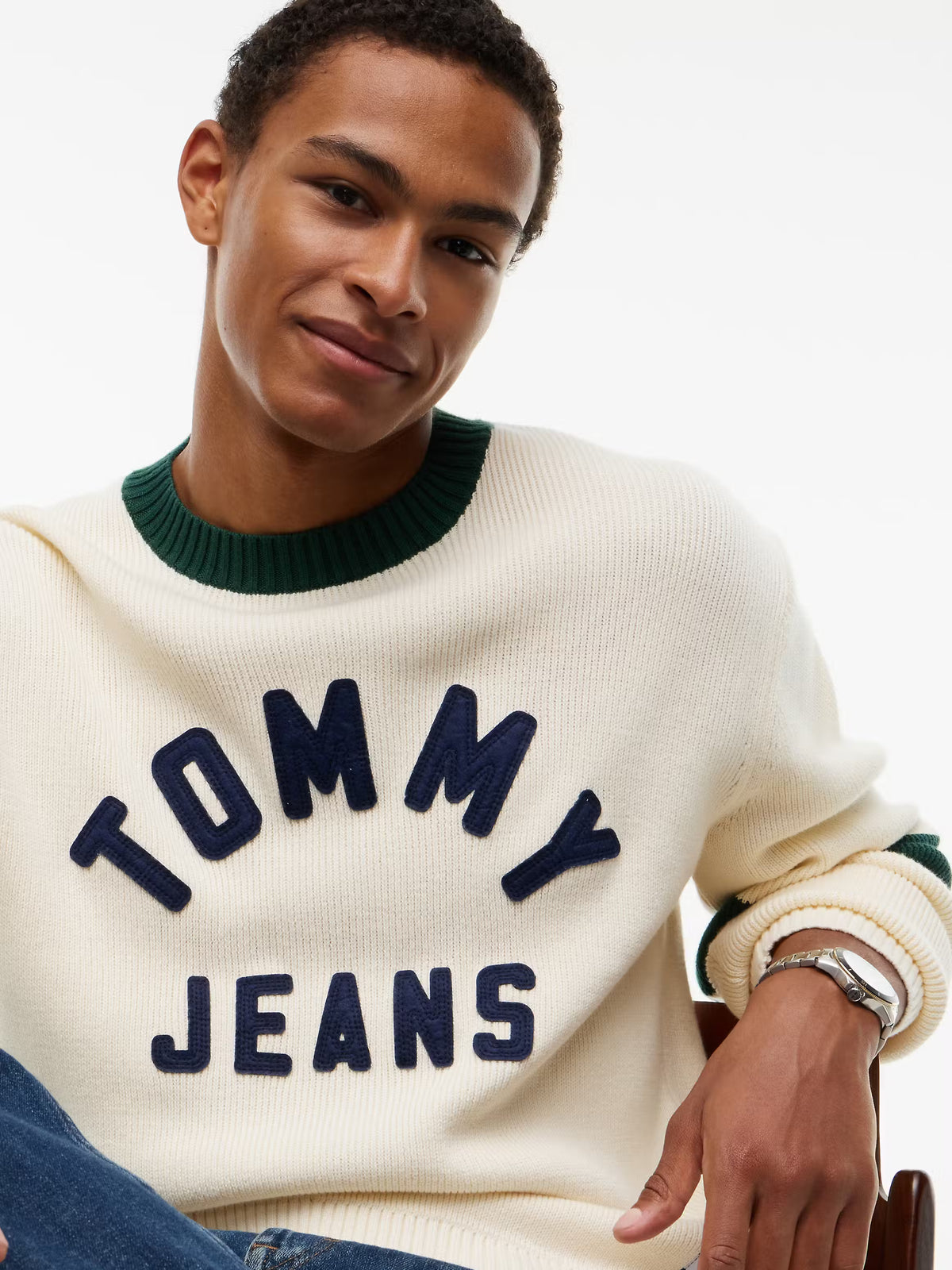 Camisola Estampada Tommy Hilfiger Creme Tommy Hilfiger