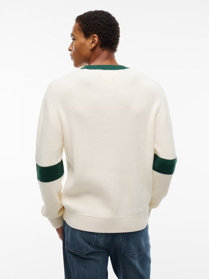 Camisola Estampada Tommy Hilfiger Creme Tommy Hilfiger