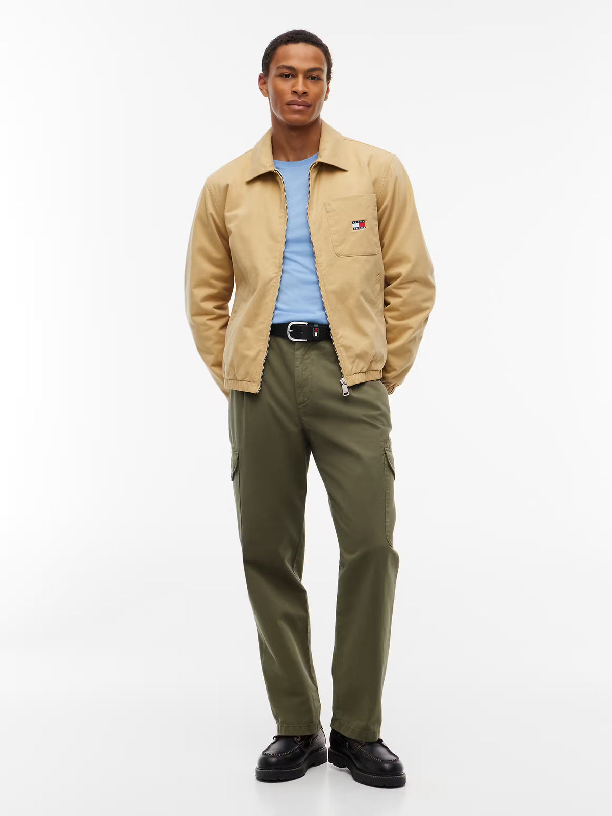 Casaco Tommy Hilfiger de Algodão Bege Tommy Hilfiger
