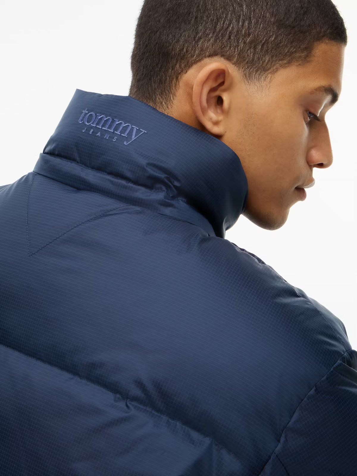 Kispo de Capuz Amovível Acolchoado Tommy Hilfiger Azul Tommy Hilfiger