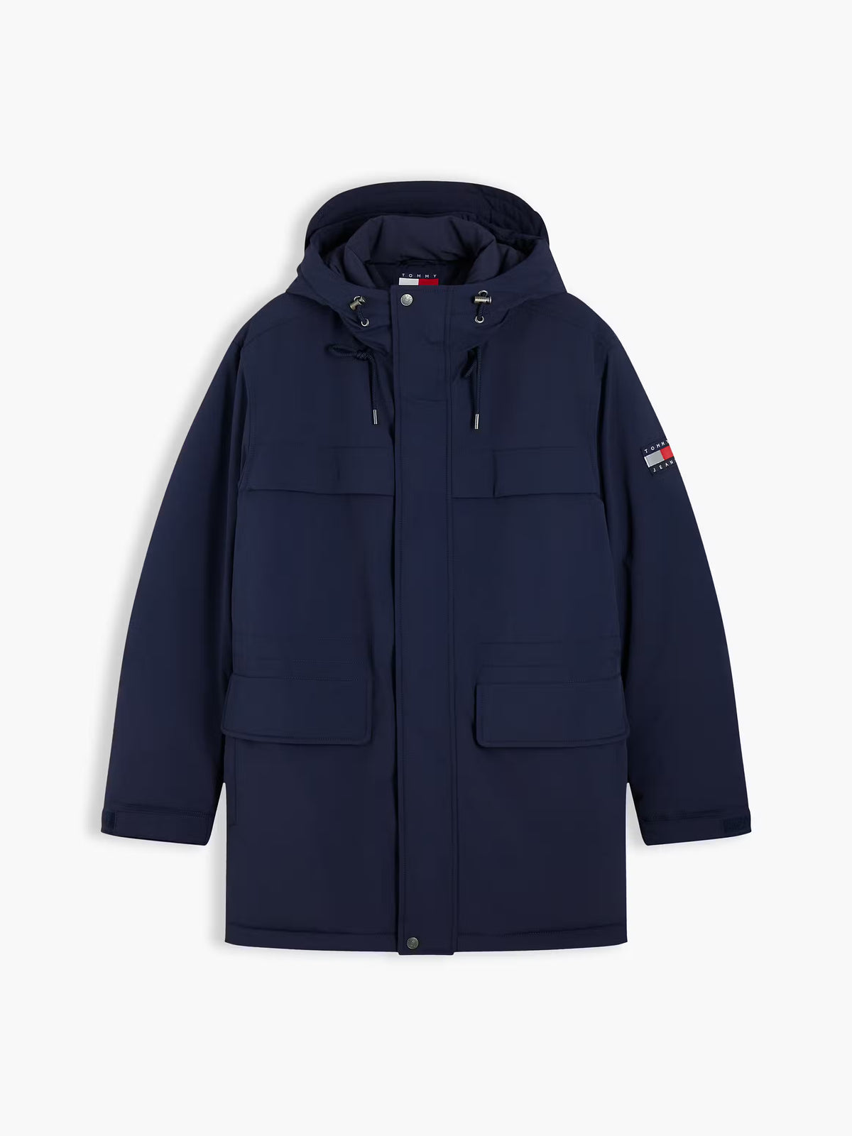 Parka Tommy Hilfiger de Nylon Reciclado Azul Tommy Hilfiger