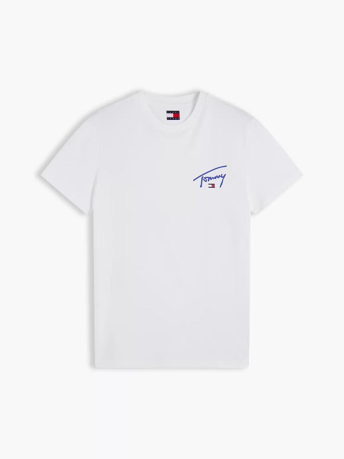 T-Shirt com Logo Tommy Hilfiger Branca Tommy Hilfiger