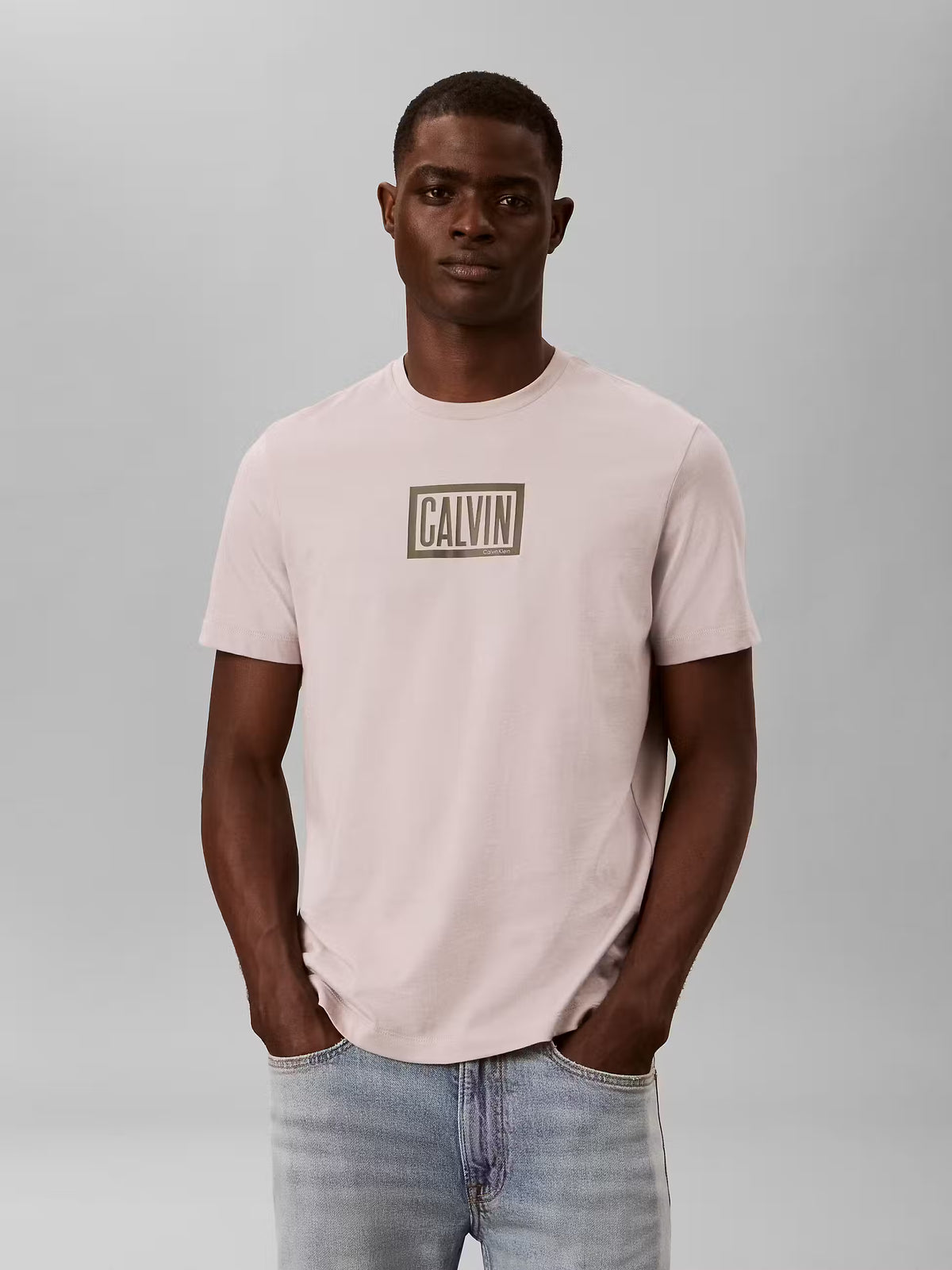 T-shirt Estamapada Calvin Klein Cor de Rosa Calvin Klein