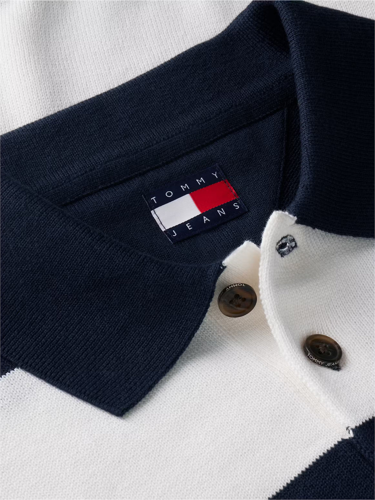 Polo de Manga Comprida Tommy Hilfilger ás Riscas Tommy Hilfiger