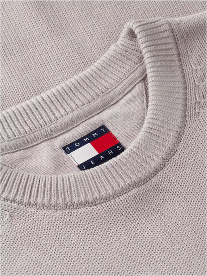 Camisola Gola Redonda Tommy Hilfiger Cinzento Tommy Hilfiger