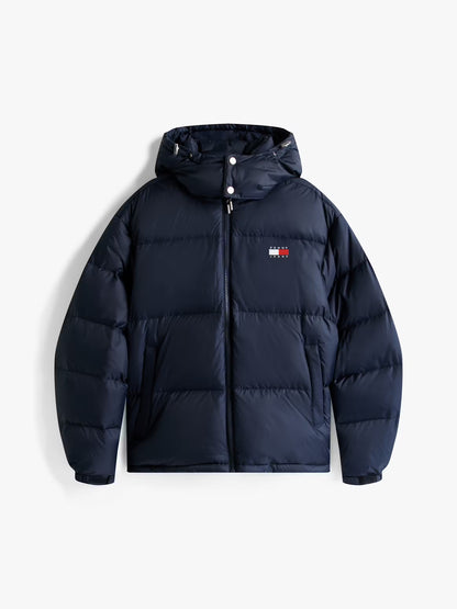 Kispo de Capuz Amovível Acolchoado Tommy Hilfiger Azul Tommy Hilfiger