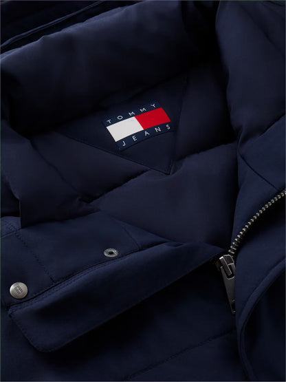 Parka Tommy Hilfiger de Nylon Reciclado Azul Tommy Hilfiger