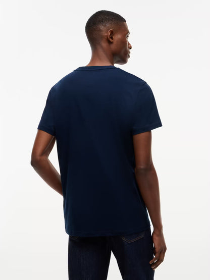 T-shirt Slim Signature Tommy Hilfiger Azul Tommy Hilfiger