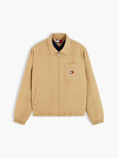 Casaco Tommy Hilfiger de Algodão Bege Tommy Hilfiger