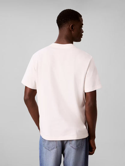 T-shirt com Logo Calvin Klein Branca Calvin Klein