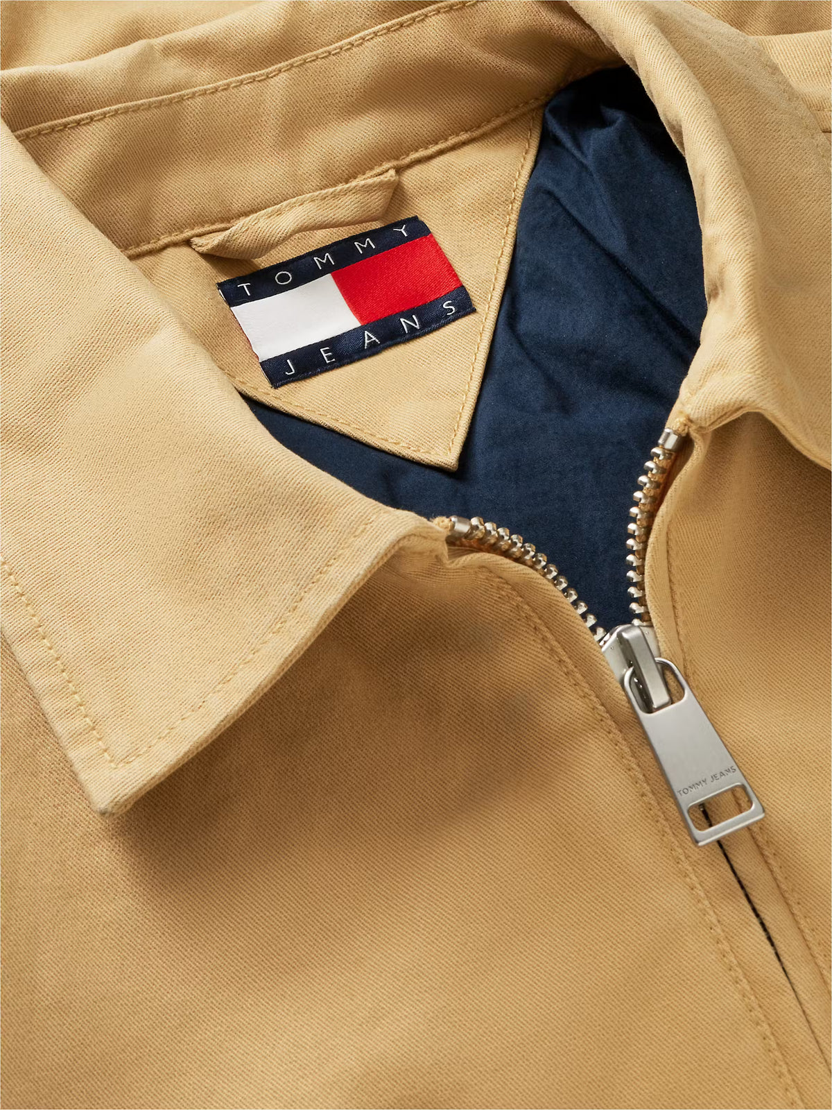 Casaco Tommy Hilfiger de Algodão Bege Tommy Hilfiger