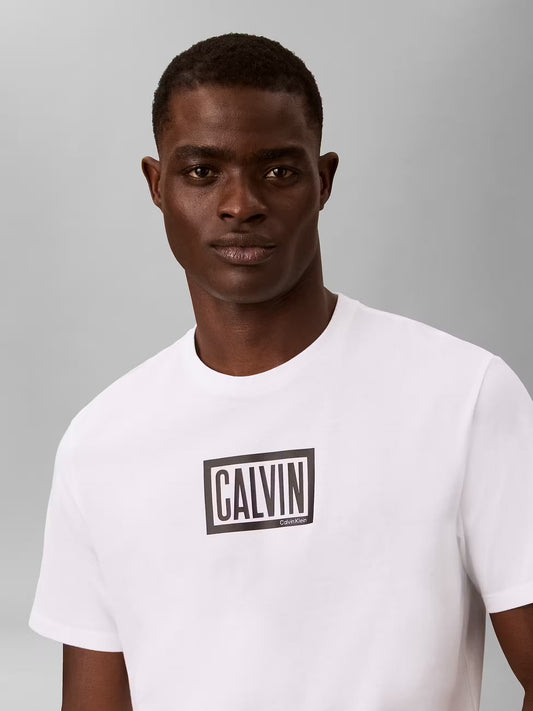 T-shirt Estampada Calvin Klein Branca Calvin Klein