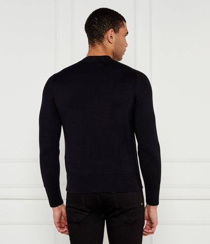 Camisola de Malha Preta Versace Jeans Couture SS26 Versace Jeans Couture