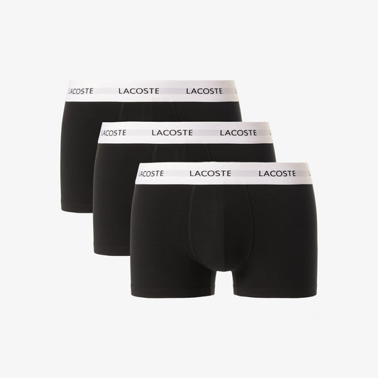 Boxers Pretos Lacoste Pack 3 FW25