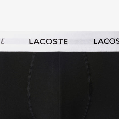 Boxers Pretos Pack 3 Lacoste