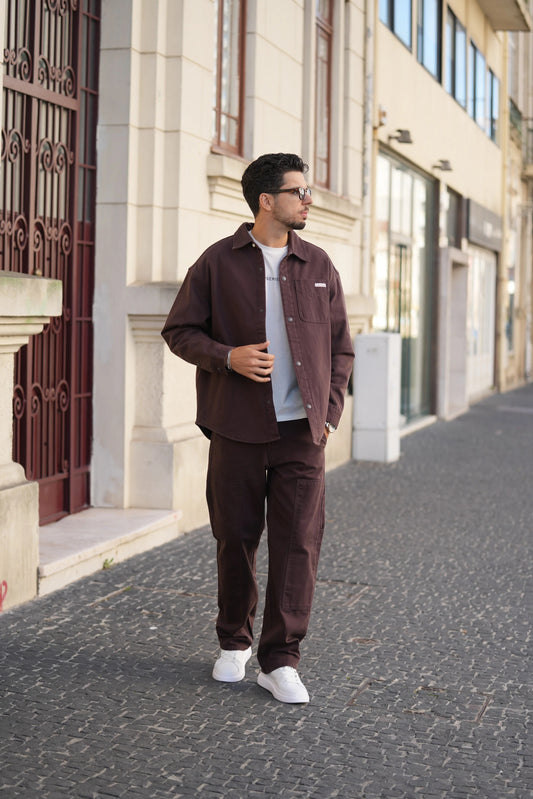 Conjunto Bordô Calvin Klein FW-25