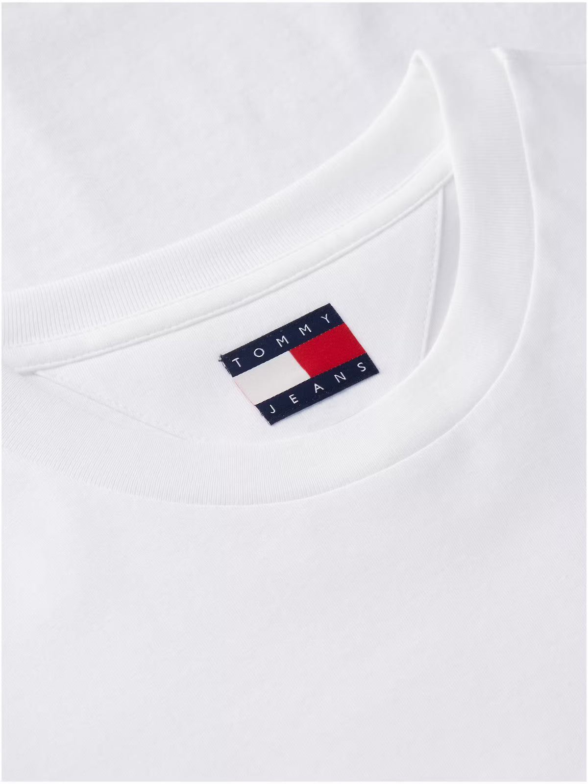 T-Shirt com Logo Tommy Hilfiger Branca Tommy Hilfiger