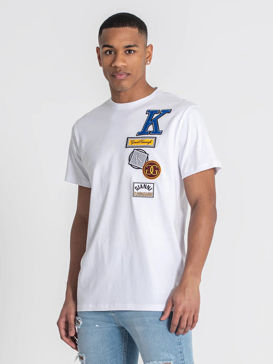 T-shirt Branca Gianni Kavanagh FW25