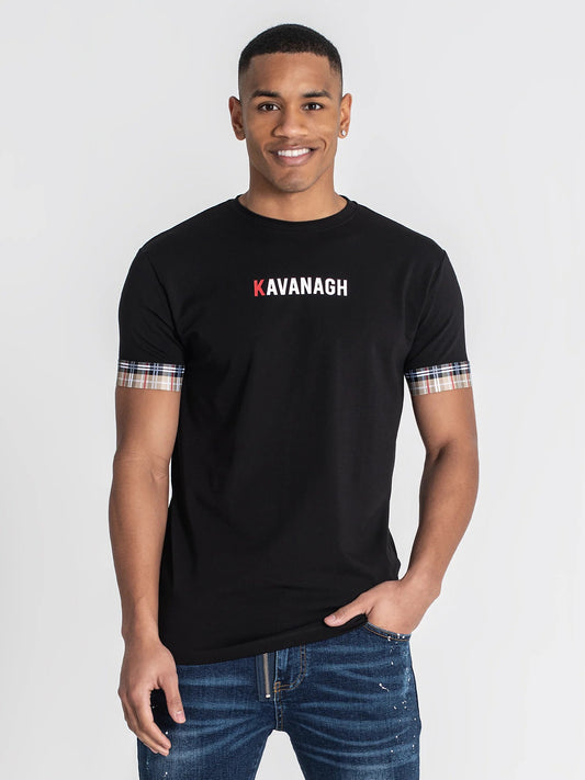 T-shirt Preta Gianni Kavanagh FW25