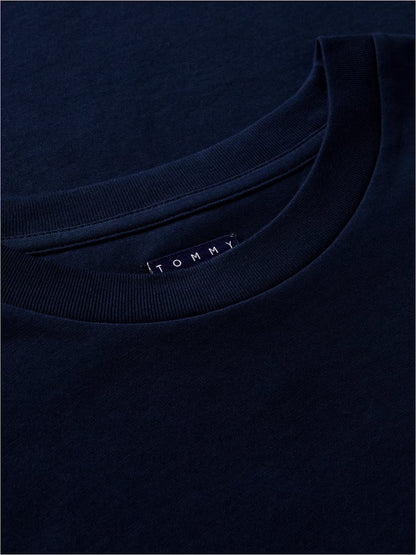 T-shirt Slim Signature Tommy Hilfiger Azul Tommy Hilfiger