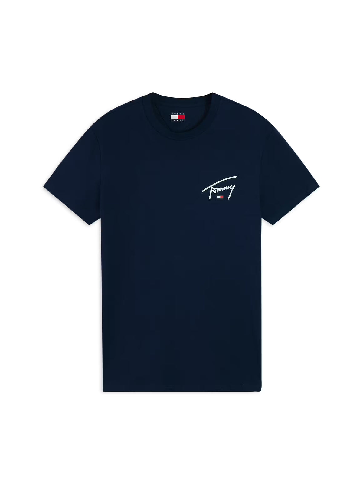 T-shirt Slim Signature Tommy Hilfiger Azul Tommy Hilfiger