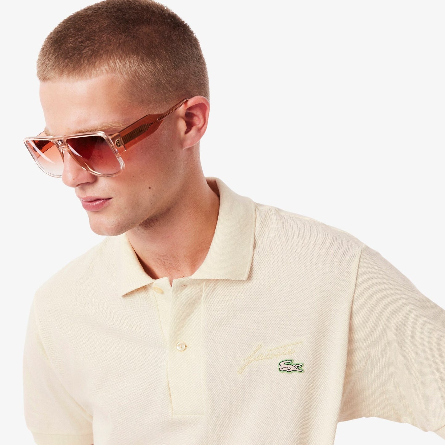 Polo Bege Lacoste FW25