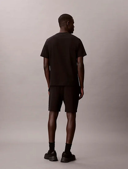 Calção de Algodão Preto Calvin Klein