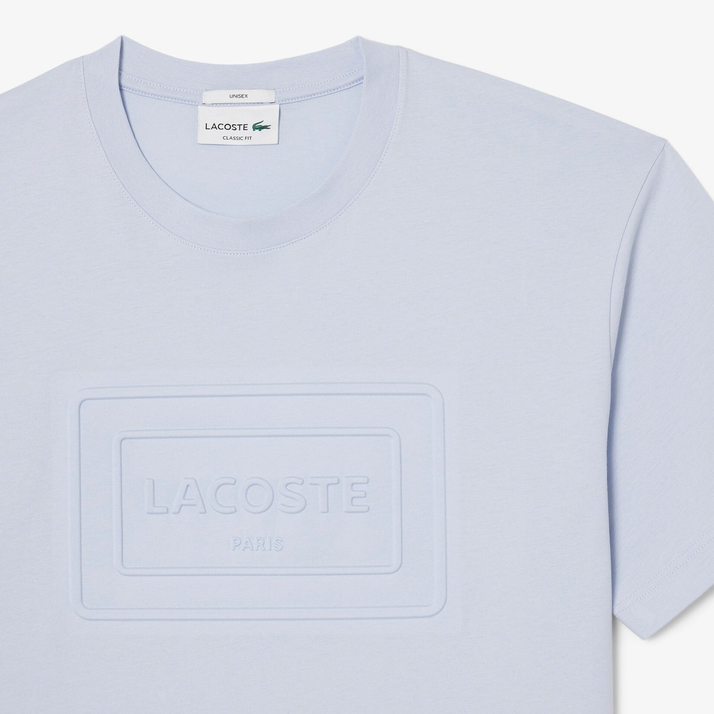 T-Shirt Azul Claro Lacoste SS26