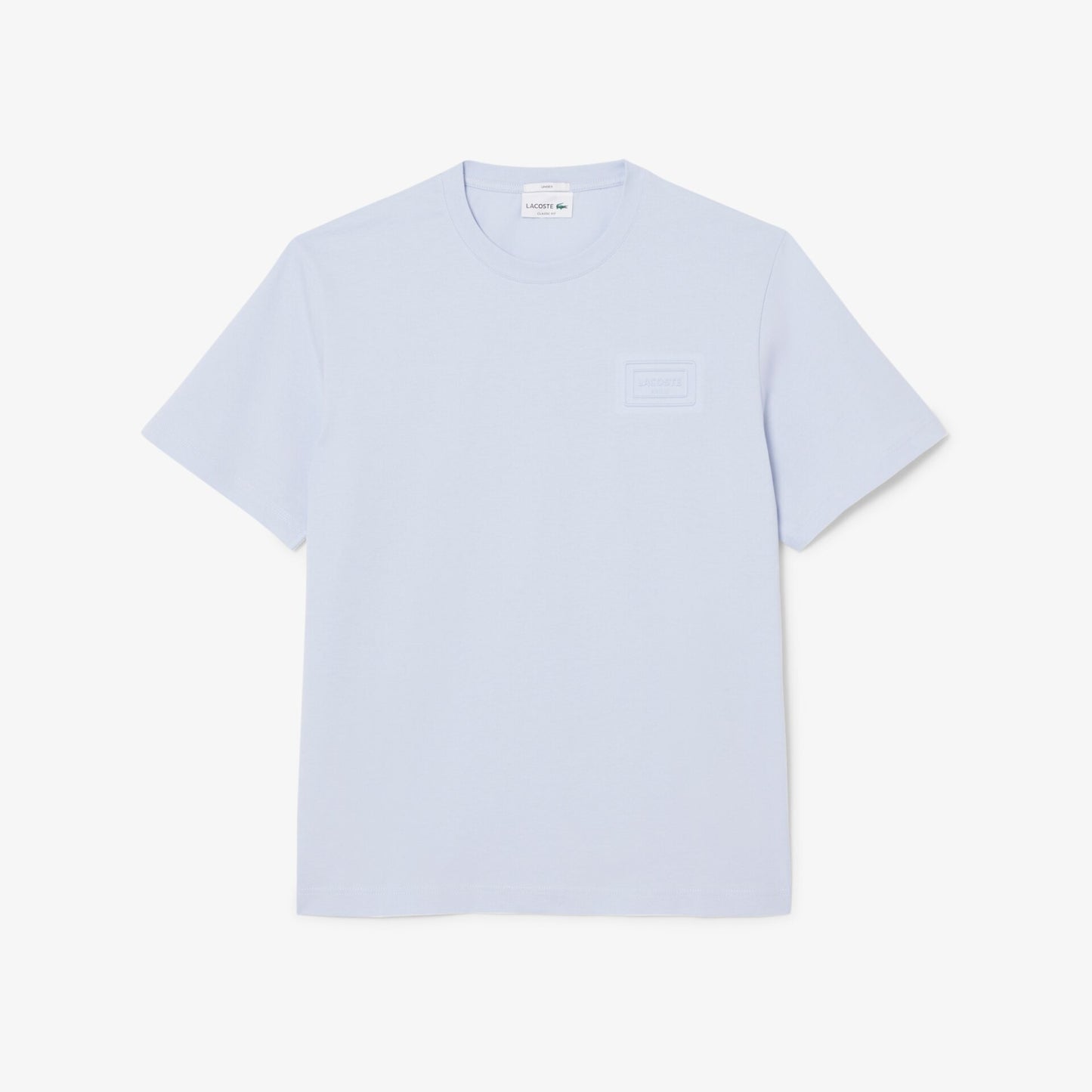 T-Shirt Azul Clara Lacoste SS26