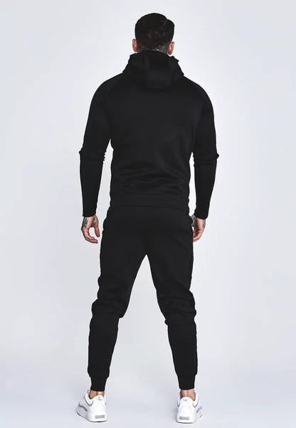 Fato de Treino Preto Malha elástica SikSilk