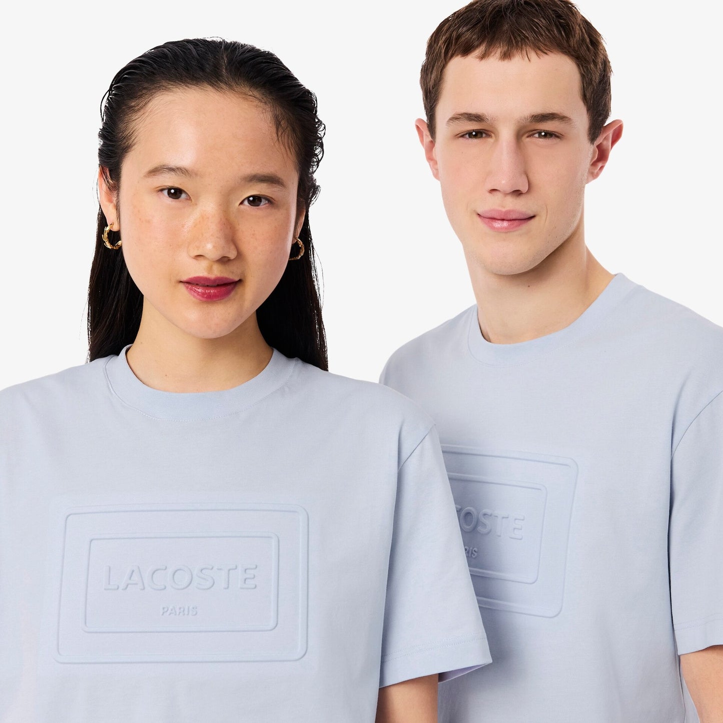 T-Shirt Azul Claro Lacoste SS26