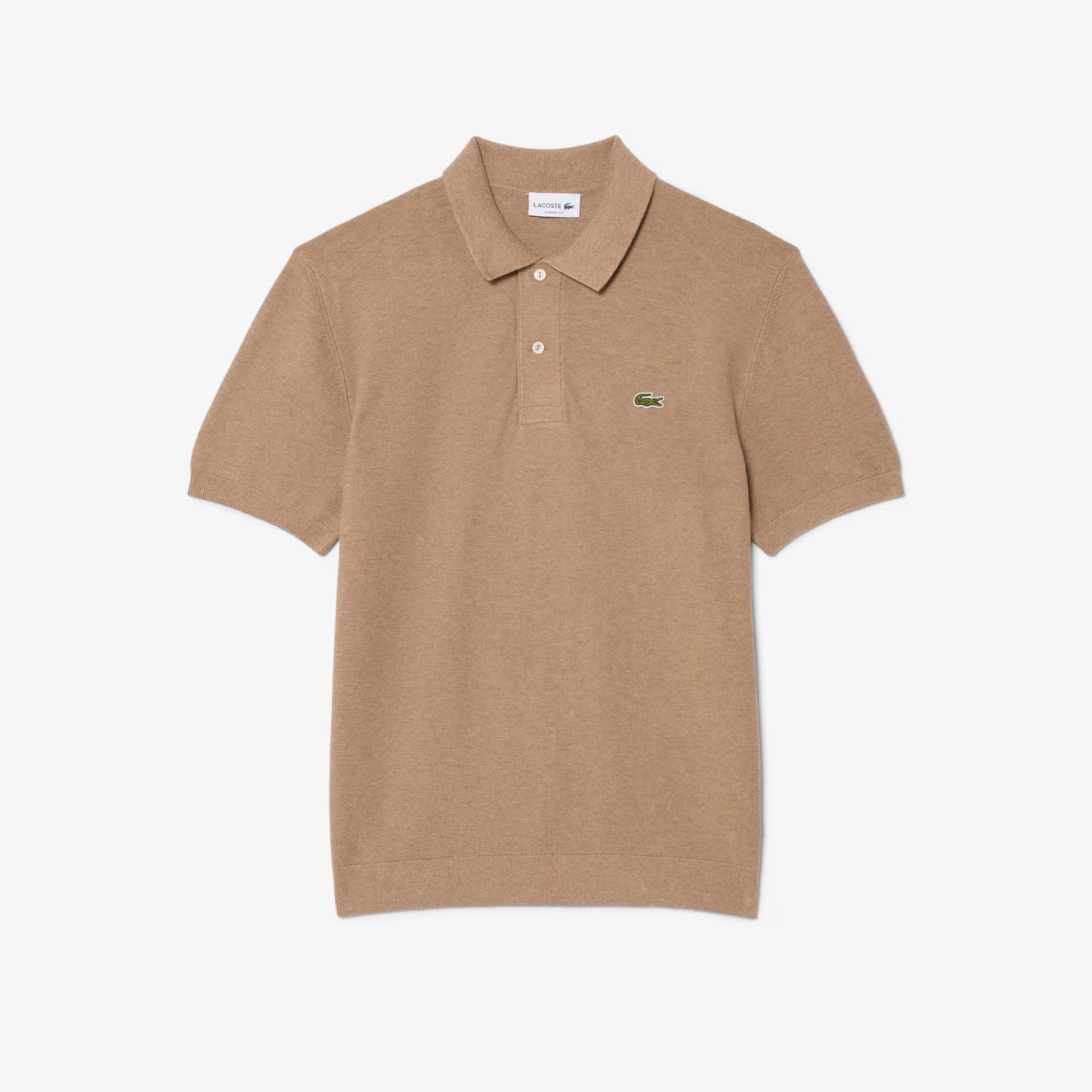 Polo Castanho Lacoste SS26