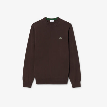 Camisola de Malha Castanho Chocolate Lacoste