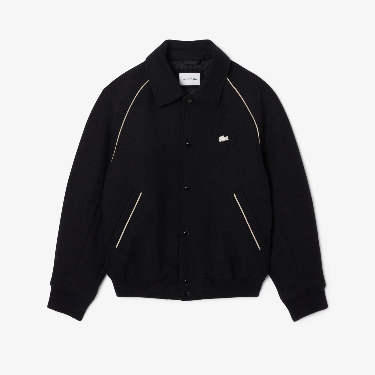 Casaco Preto Lacoste FW25