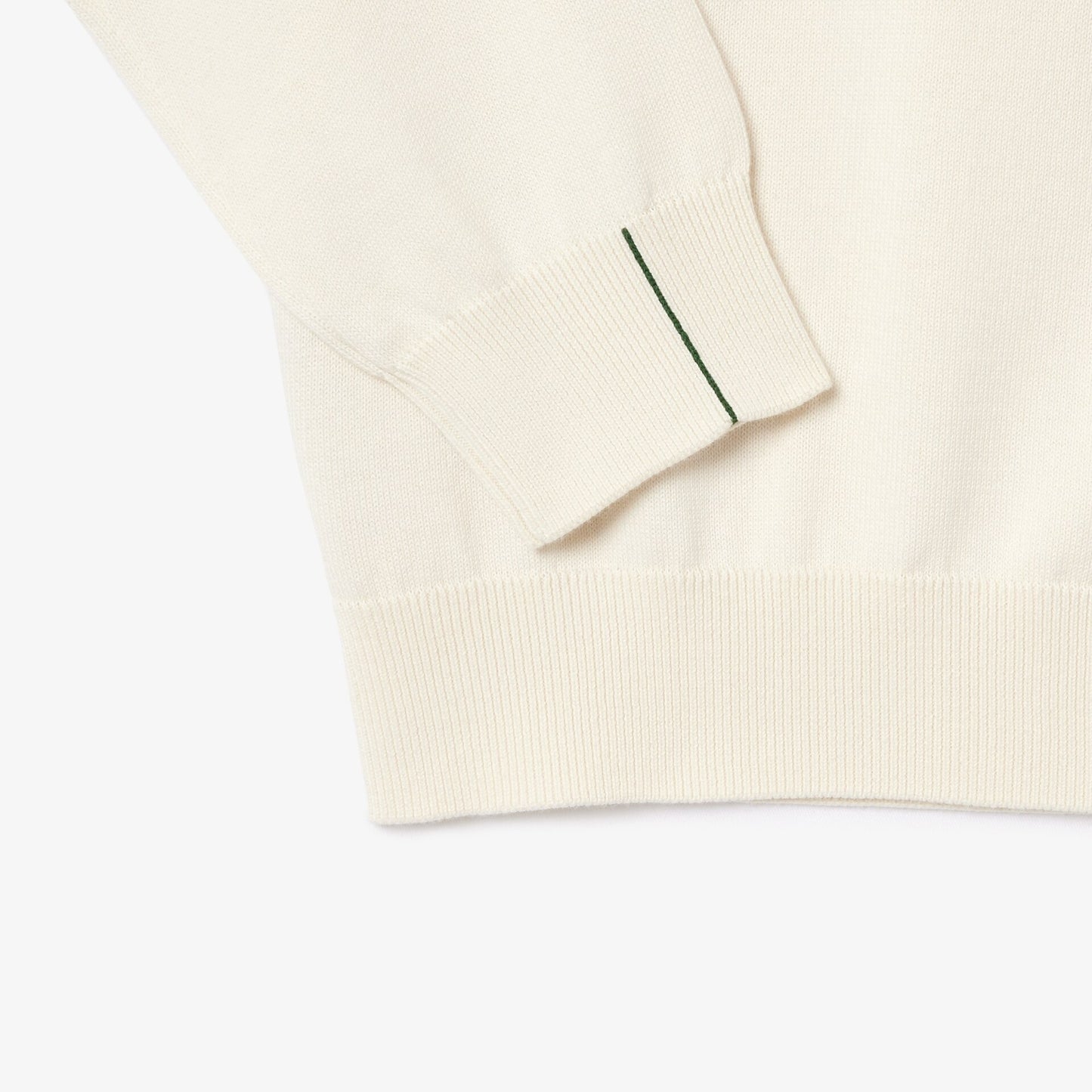Camisola de Malha Branca Lacoste SS26