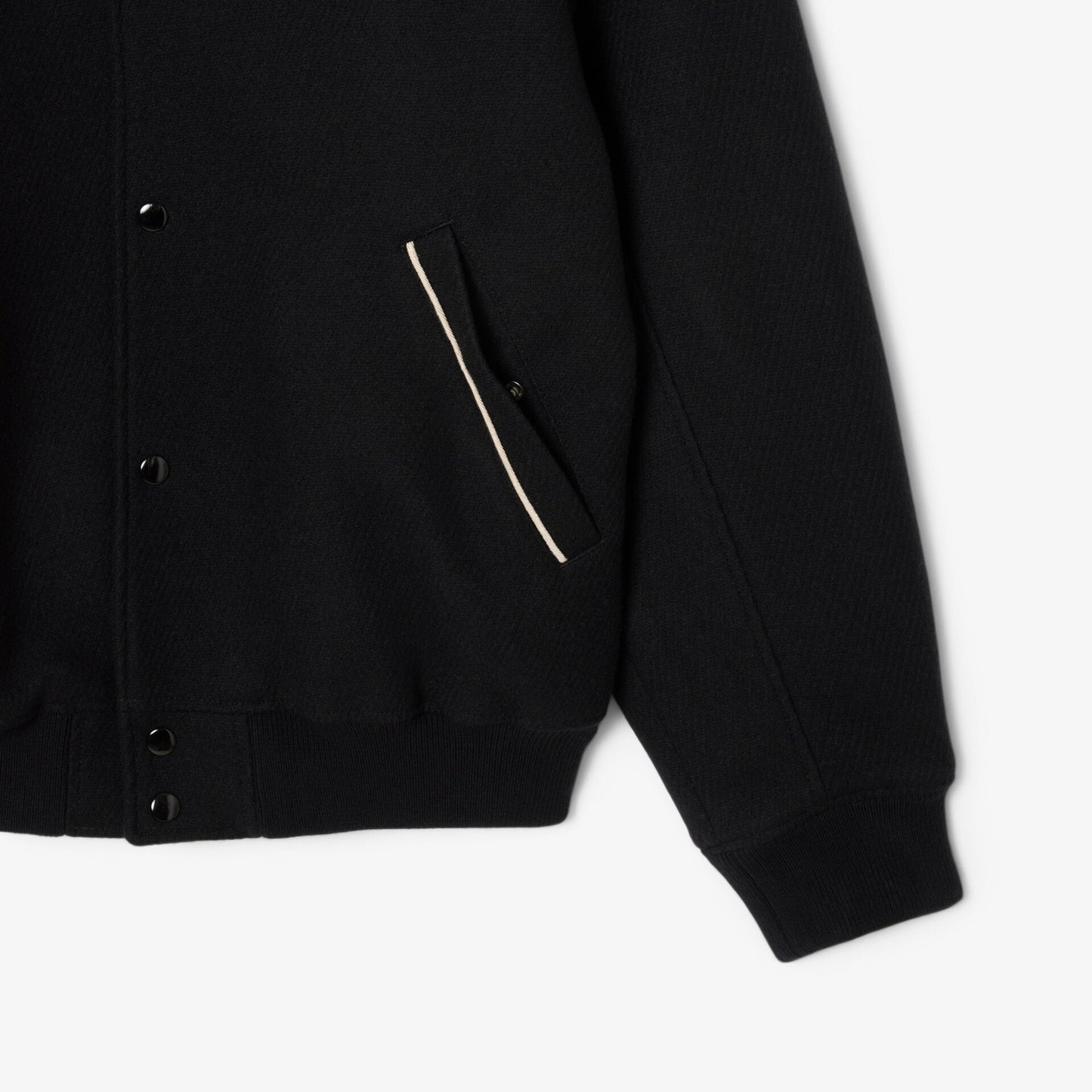 Casaco Preto Lacoste FW25