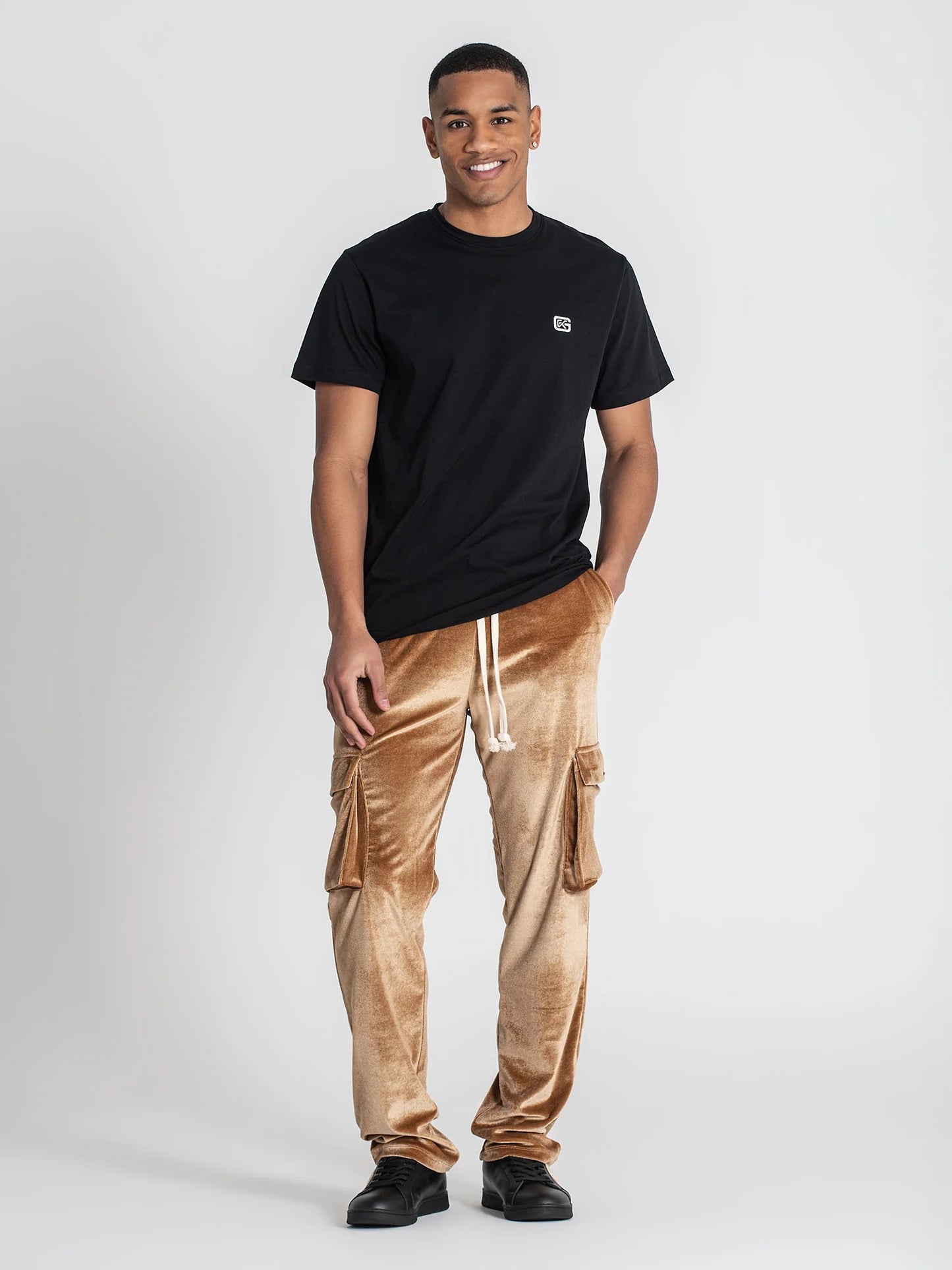 T-shirt Preta Gianni Kavanagh FW25