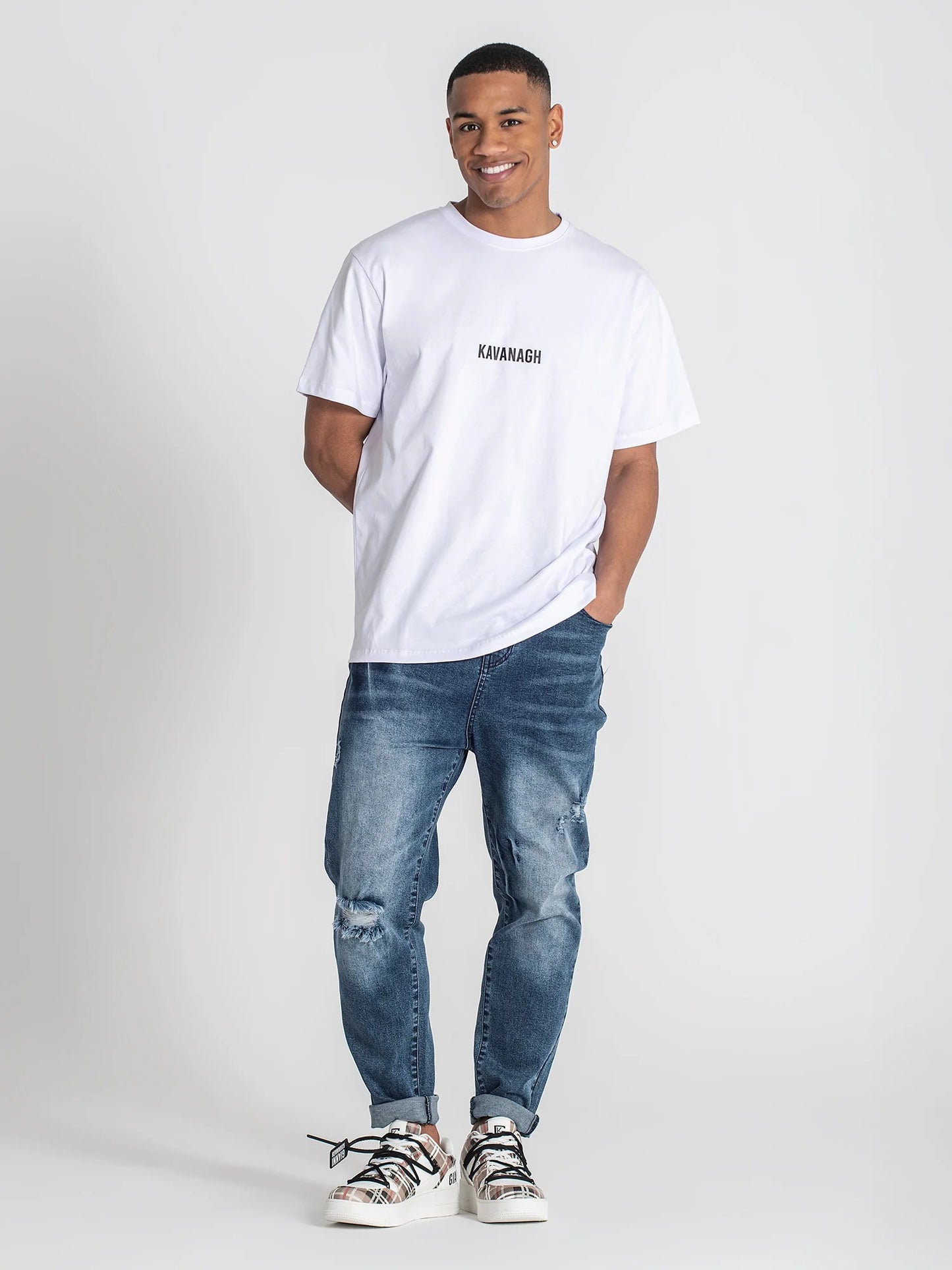 T-shirt Branca Gianni Kavanagh FW25