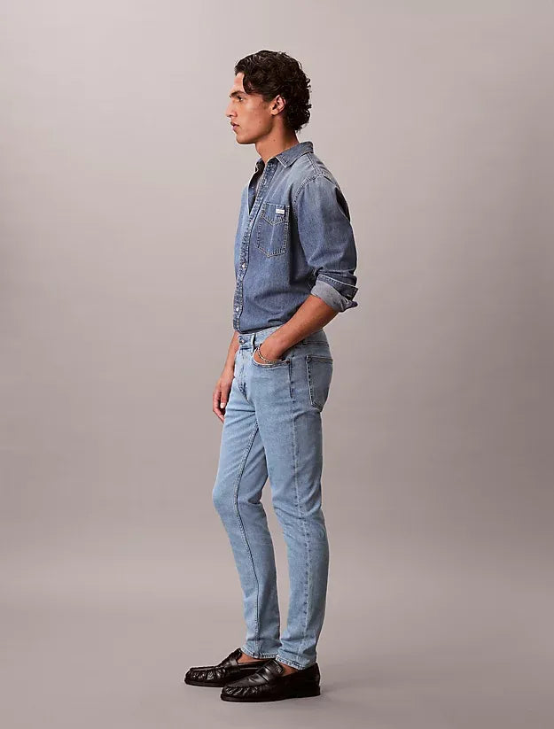 Calças de Ganga Calvin Klein SS26