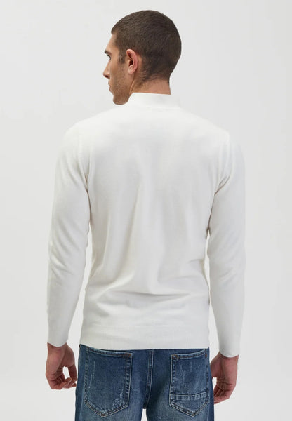 Camisola Meia Gola Branca Gianni Lupo Gianni Lupo