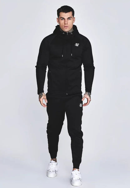 Fato de Treino Preto Malha elástica SikSilk
